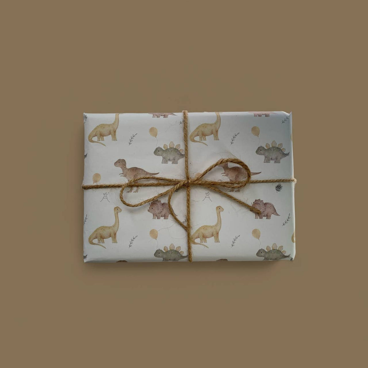 Gift Wrap Sheet - Dinosaur