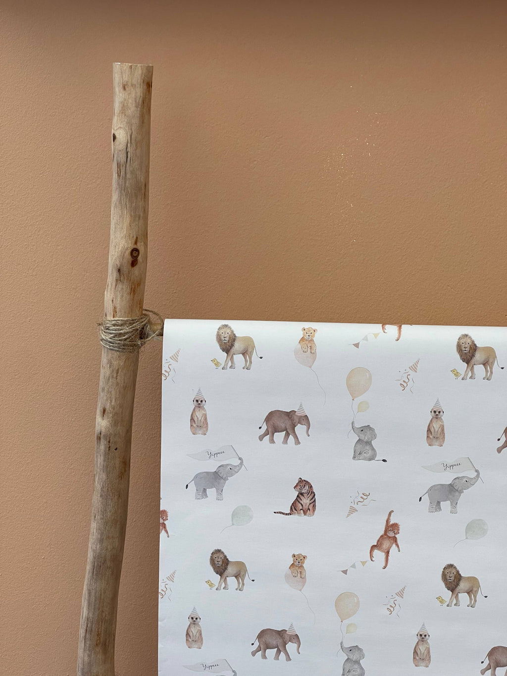 Gift Wrap Sheet - Safari