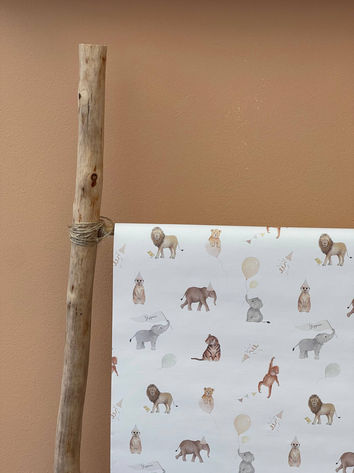 Gift Wrap Sheet - Safari
