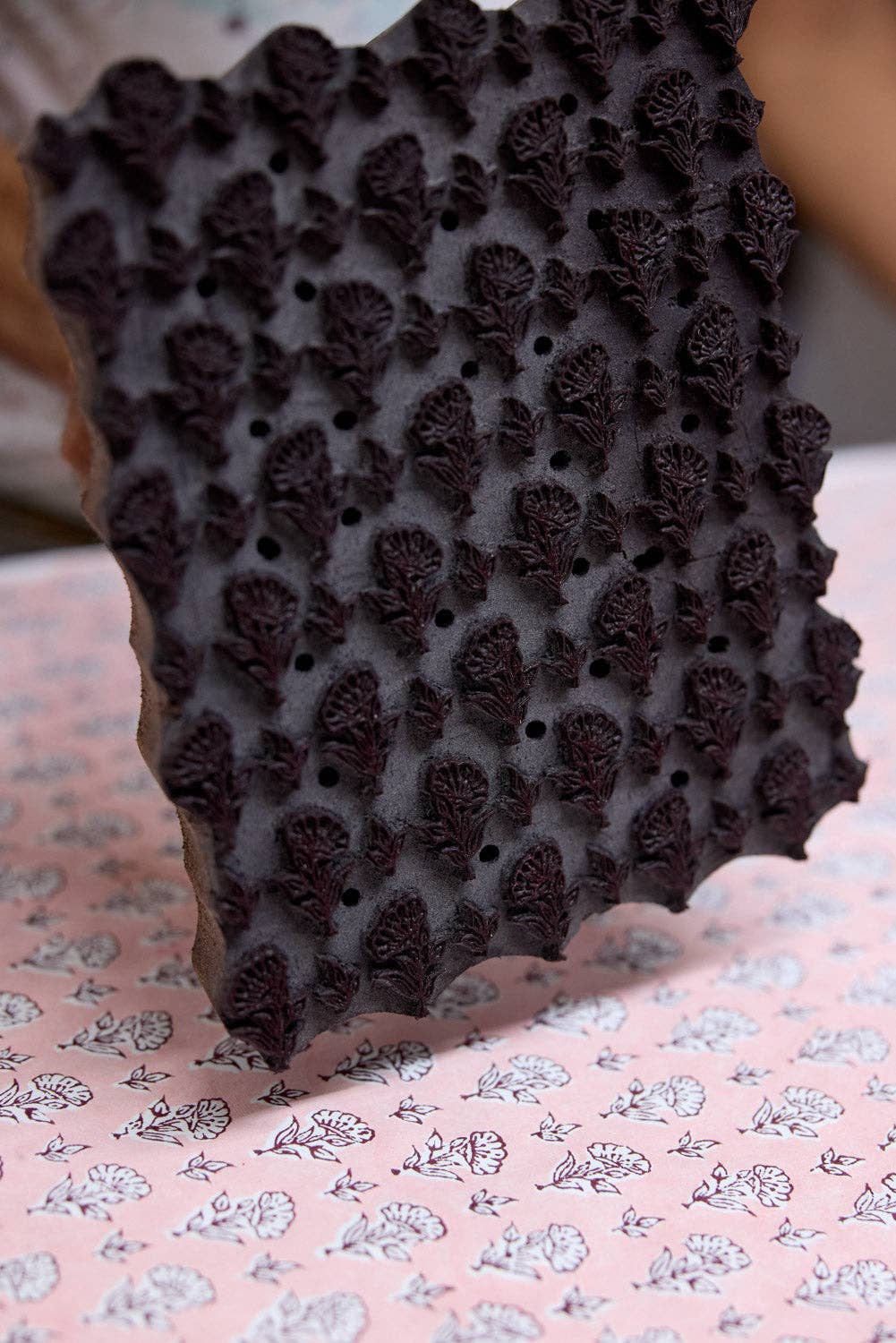 Block Printed Gift Bags - Blush Refresh - Large