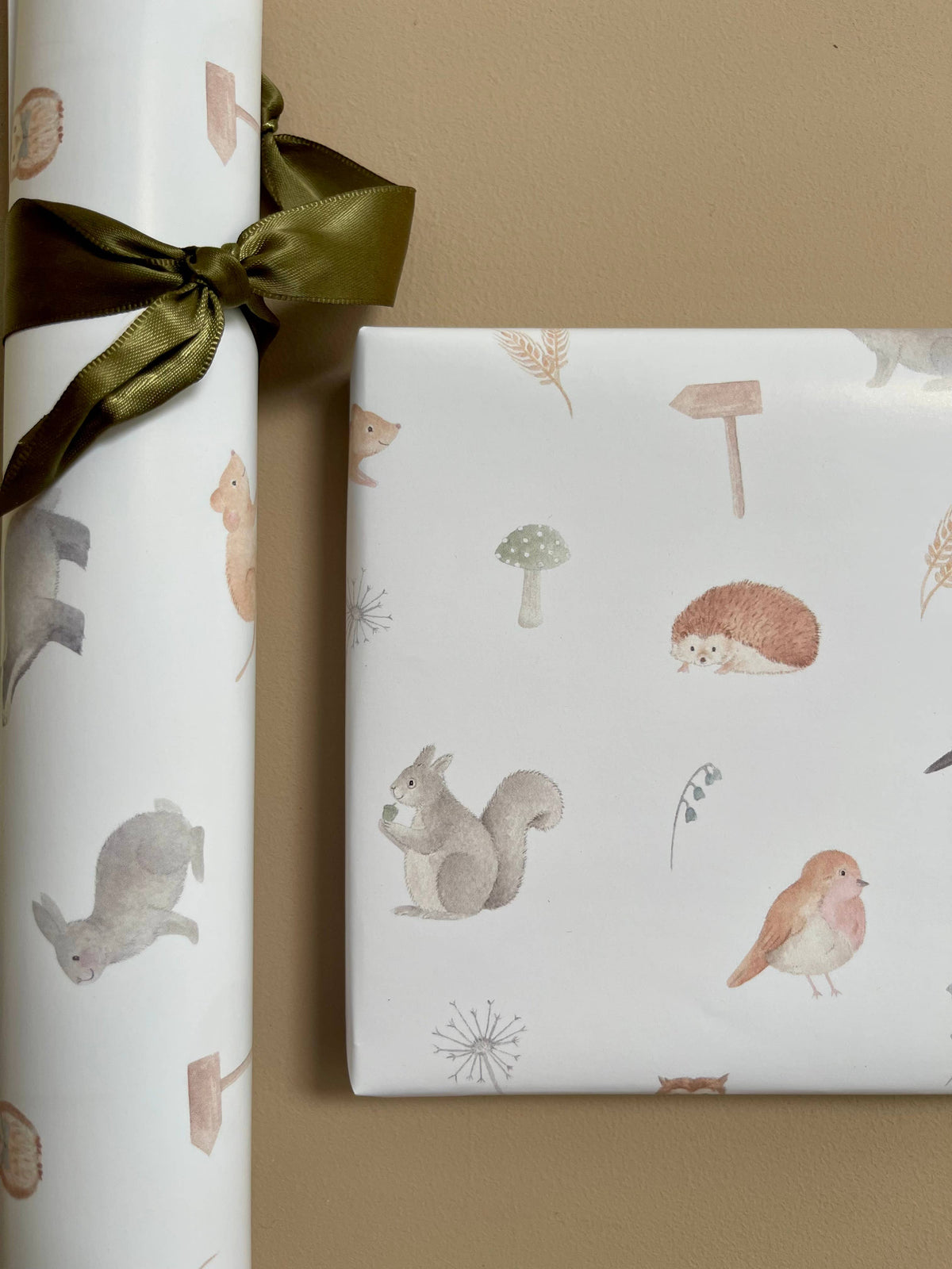 Gift Wrap Sheet - Woodland