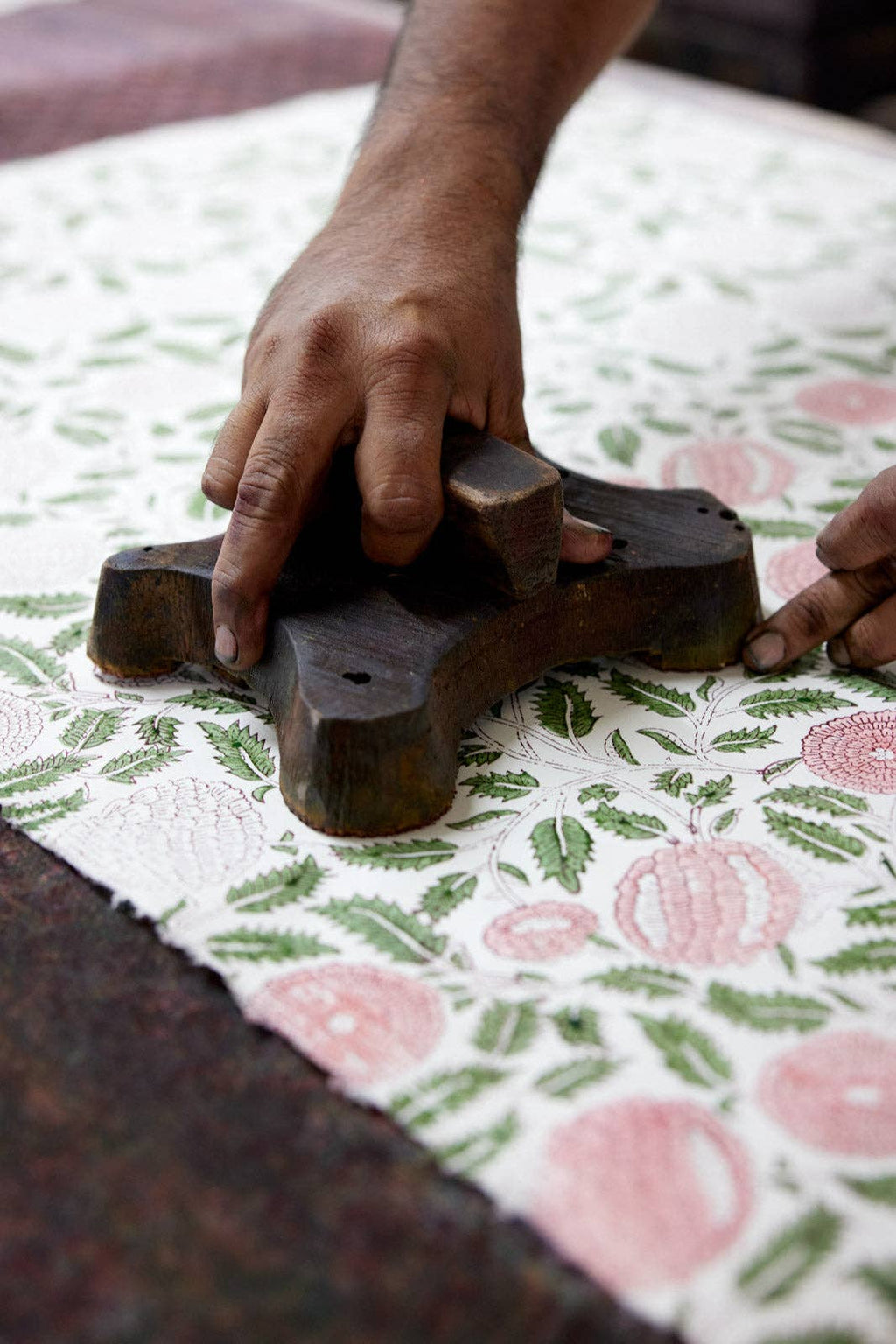 Block Printed Gift Bags - Blush Refresh - Medium
