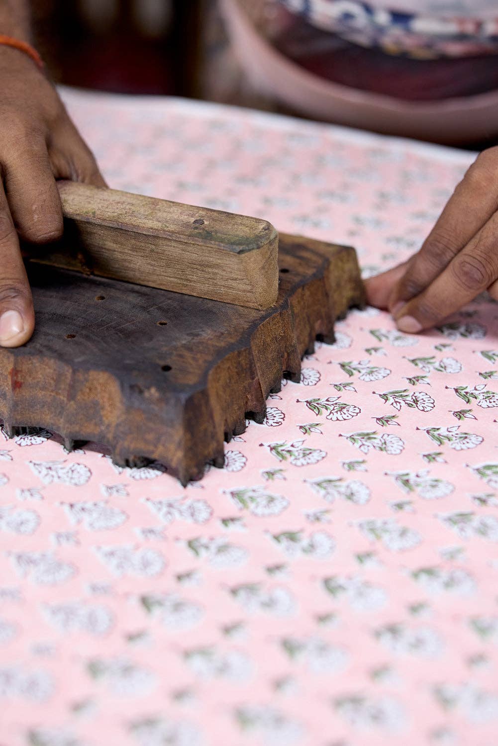 Block Printed Gift Bags - Blush Refresh - Medium