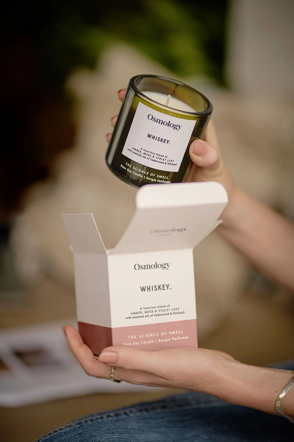 Osomology Whiskey Scented Candle