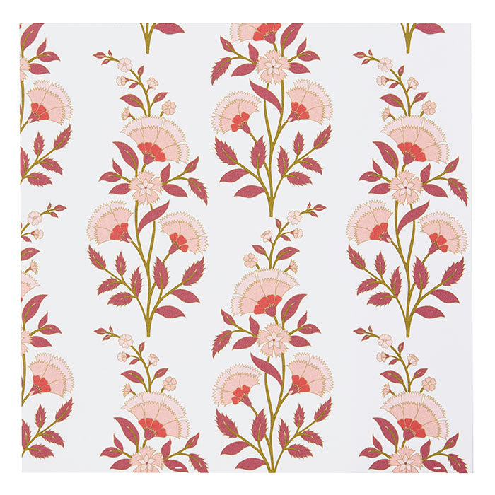 Bungalow Paper Napkins Pack of 50 -  Calla Scarlet