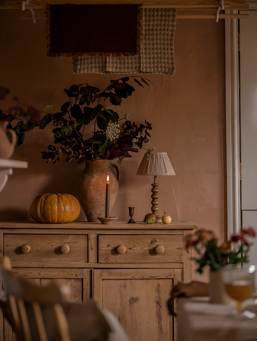 The Bobbin Table Lamp Base - Natural