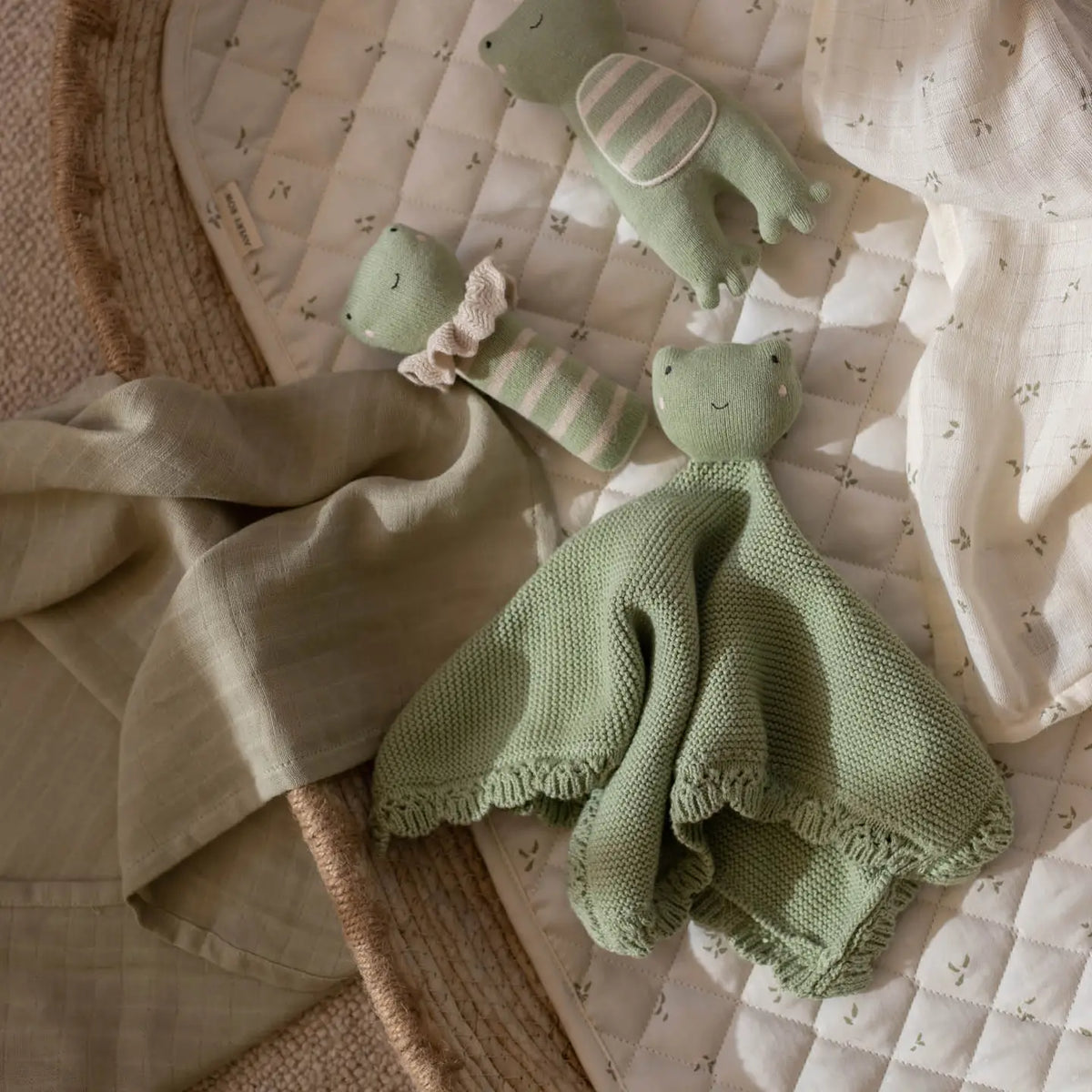 Cuddle Cloth - Friendly Frog