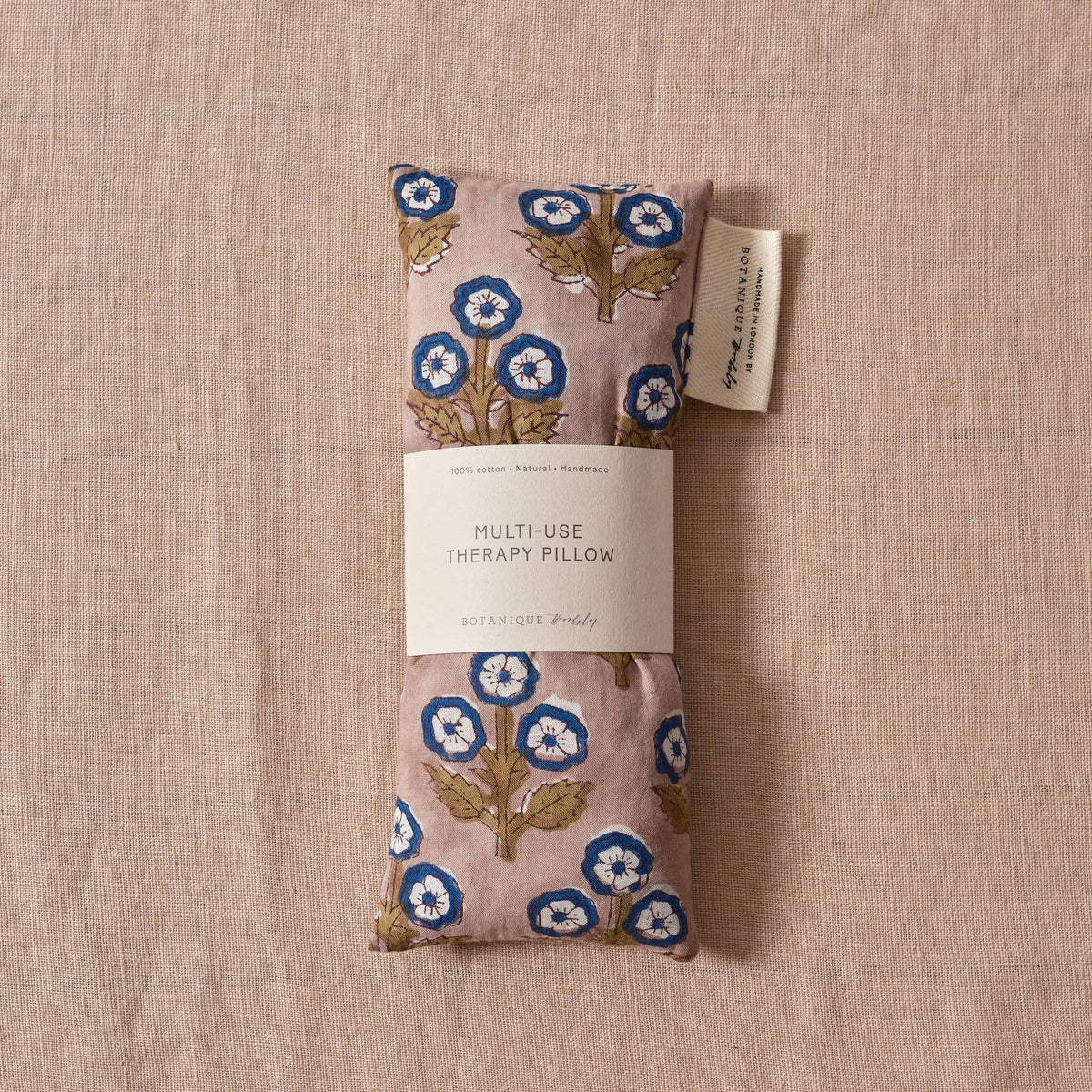 Multi-Use Lavender Eye Pillow, Cotton - Dimpsey Block Printed