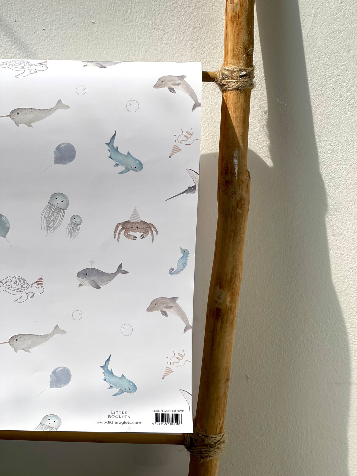 Gift Wrap Sheet - Under The Sea