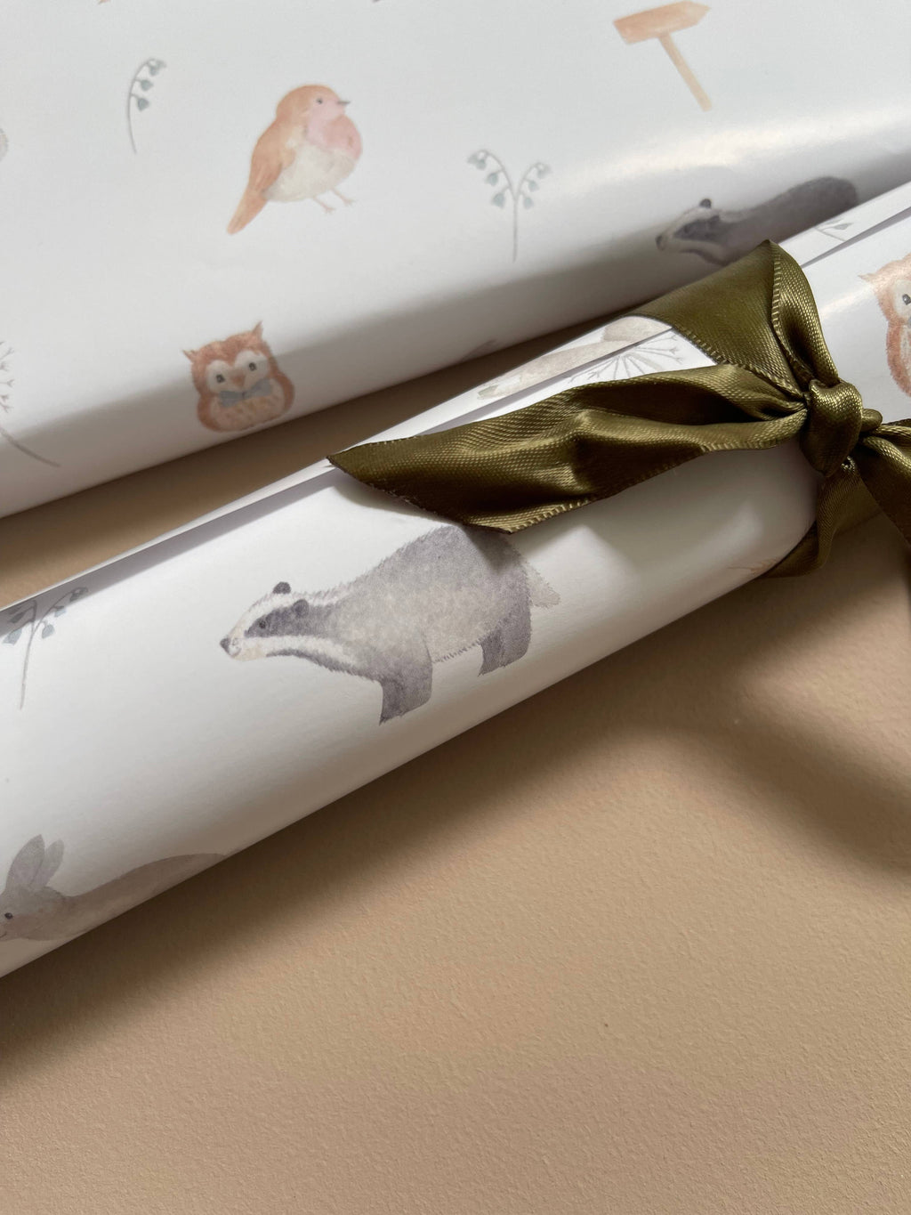 Gift Wrap Sheet - Woodland