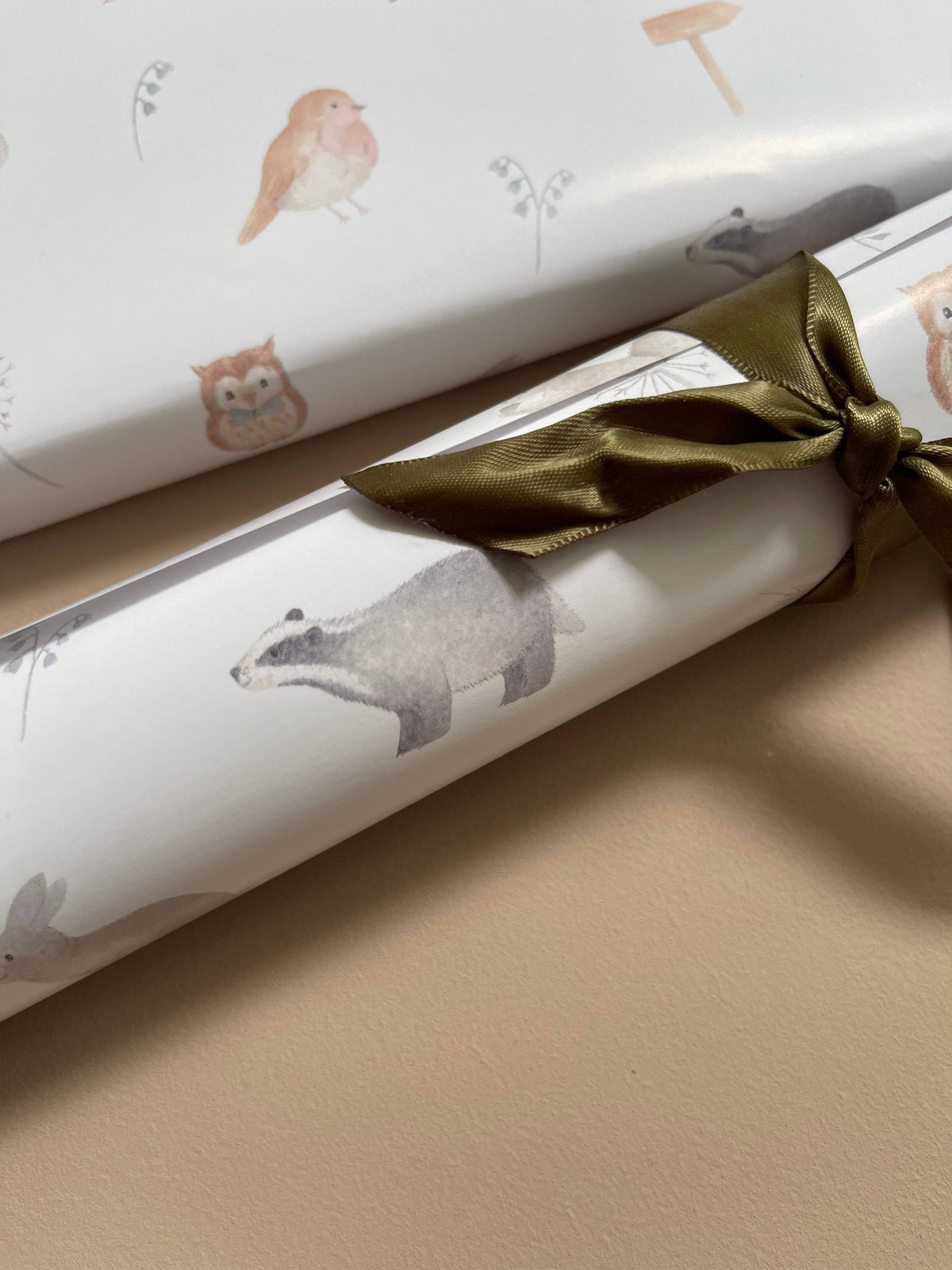 Gift Wrap Sheet - Woodland